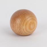 Knob style B 44mm ash lacquered wooden knob